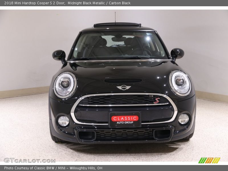 Midnight Black Metallic / Carbon Black 2018 Mini Hardtop Cooper S 2 Door