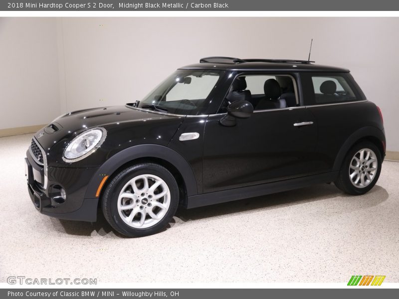 Midnight Black Metallic / Carbon Black 2018 Mini Hardtop Cooper S 2 Door