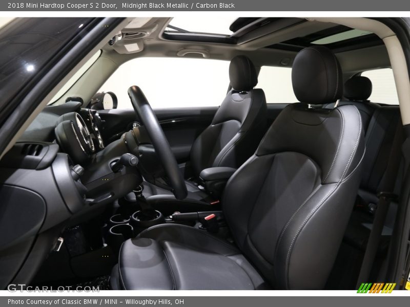 Midnight Black Metallic / Carbon Black 2018 Mini Hardtop Cooper S 2 Door