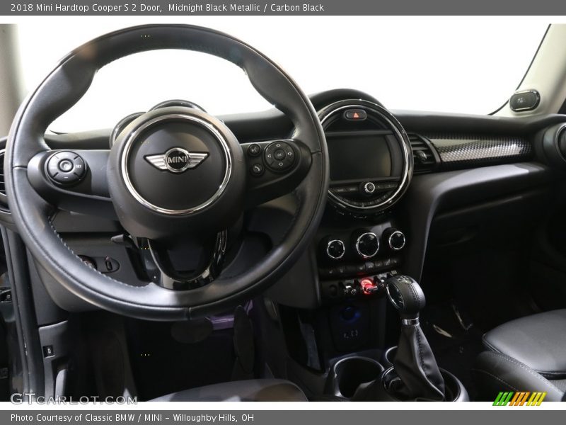 Midnight Black Metallic / Carbon Black 2018 Mini Hardtop Cooper S 2 Door