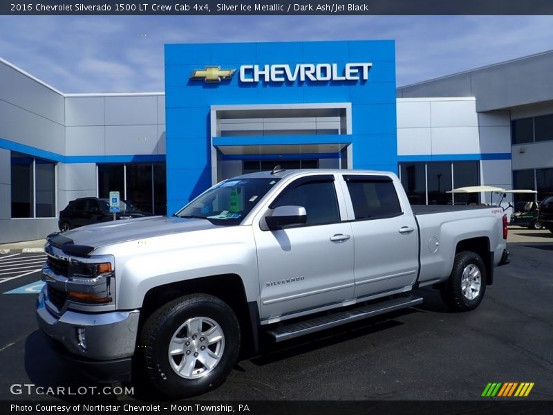 Front 3/4 View of 2016 Silverado 1500 LT Crew Cab 4x4