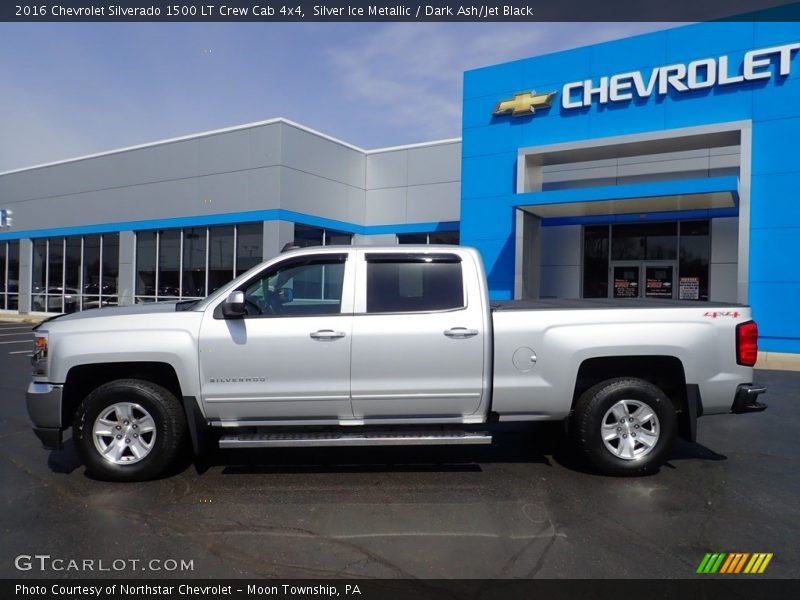  2016 Silverado 1500 LT Crew Cab 4x4 Silver Ice Metallic
