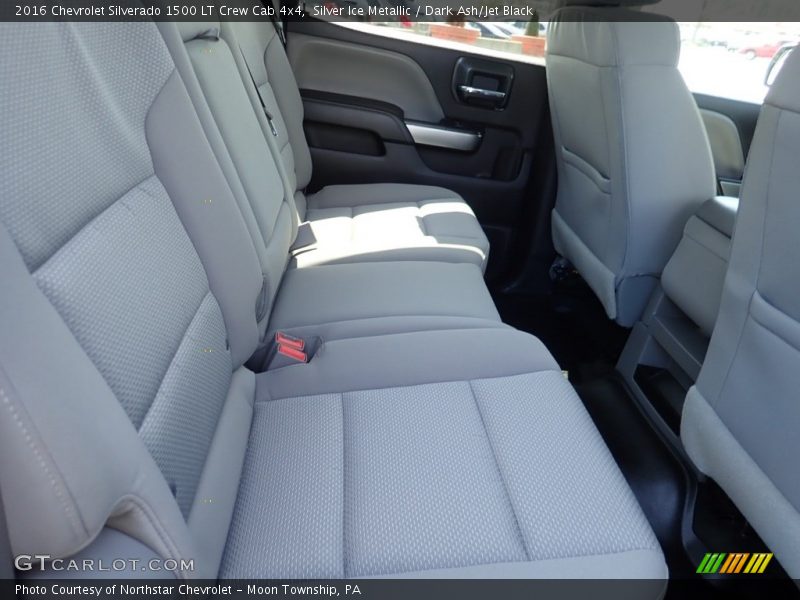 Rear Seat of 2016 Silverado 1500 LT Crew Cab 4x4