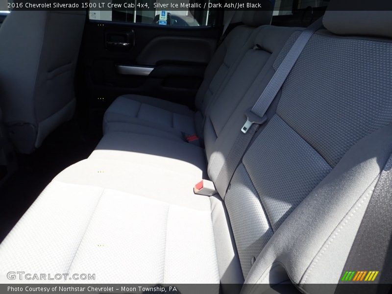 Silver Ice Metallic / Dark Ash/Jet Black 2016 Chevrolet Silverado 1500 LT Crew Cab 4x4