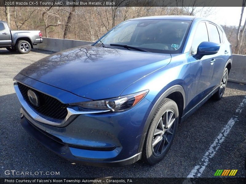 Eternal Blue Metallic / Black 2018 Mazda CX-5 Touring AWD