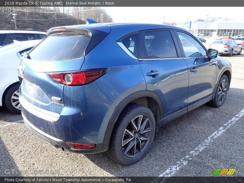 Eternal Blue Metallic / Black 2018 Mazda CX-5 Touring AWD