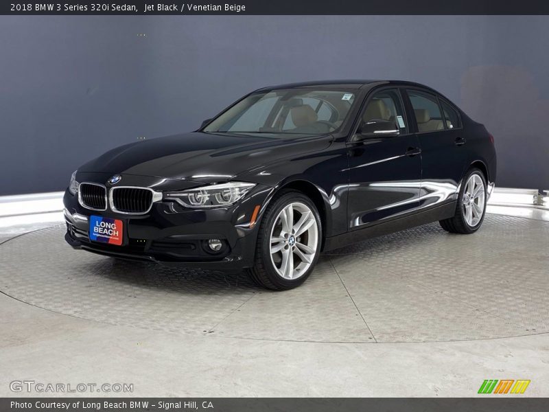Jet Black / Venetian Beige 2018 BMW 3 Series 320i Sedan