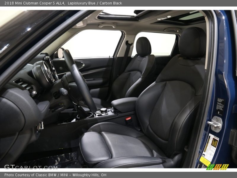 Lapisluxury Blue / Carbon Black 2018 Mini Clubman Cooper S ALL4