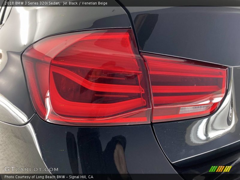 Jet Black / Venetian Beige 2018 BMW 3 Series 320i Sedan