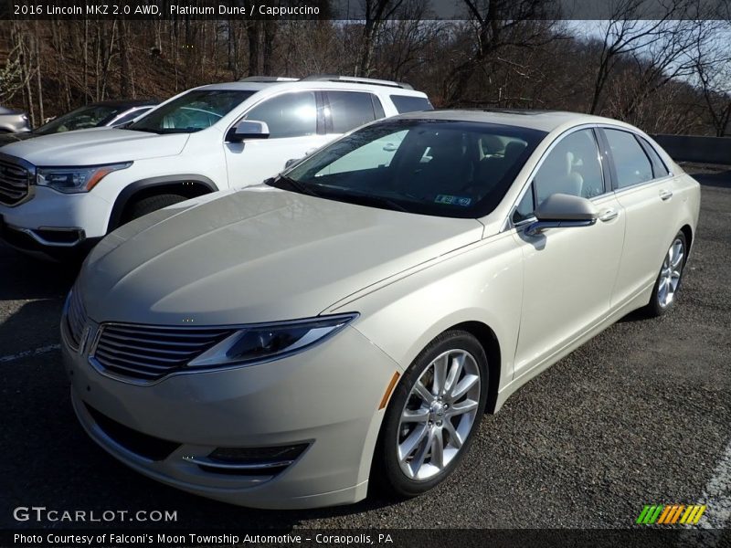 Front 3/4 View of 2016 MKZ 2.0 AWD