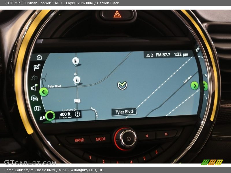 Navigation of 2018 Clubman Cooper S ALL4