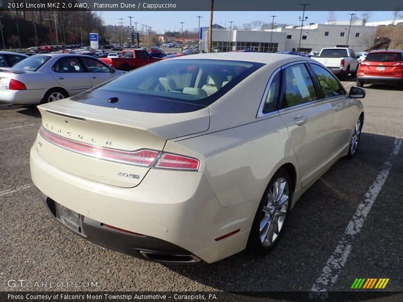  2016 MKZ 2.0 AWD Platinum Dune