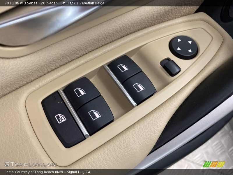 Jet Black / Venetian Beige 2018 BMW 3 Series 320i Sedan