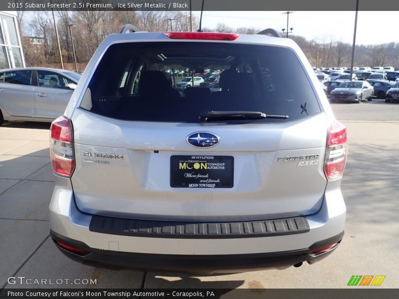Ice Silver Metallic / Black 2015 Subaru Forester 2.5i Premium