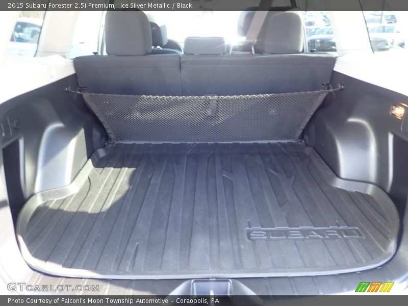 Ice Silver Metallic / Black 2015 Subaru Forester 2.5i Premium