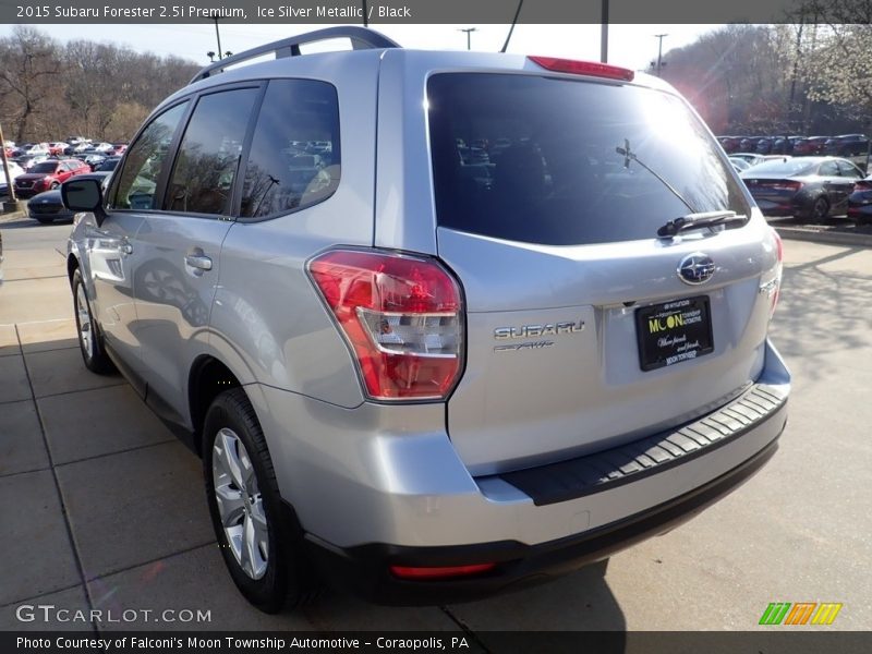 Ice Silver Metallic / Black 2015 Subaru Forester 2.5i Premium