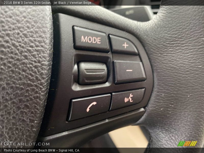 Jet Black / Venetian Beige 2018 BMW 3 Series 320i Sedan