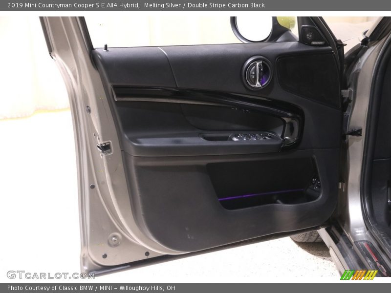 Melting Silver / Double Stripe Carbon Black 2019 Mini Countryman Cooper S E All4 Hybrid