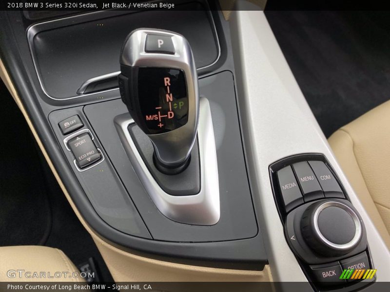 Jet Black / Venetian Beige 2018 BMW 3 Series 320i Sedan