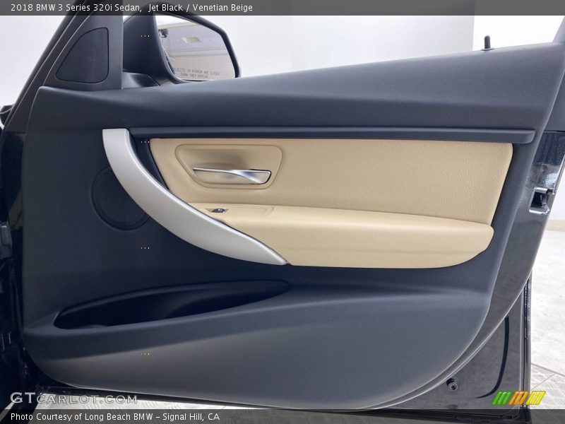 Jet Black / Venetian Beige 2018 BMW 3 Series 320i Sedan