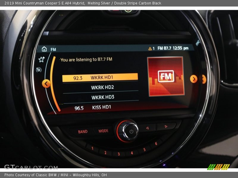 Melting Silver / Double Stripe Carbon Black 2019 Mini Countryman Cooper S E All4 Hybrid