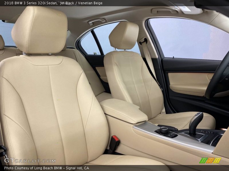Jet Black / Venetian Beige 2018 BMW 3 Series 320i Sedan