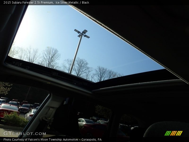 Ice Silver Metallic / Black 2015 Subaru Forester 2.5i Premium
