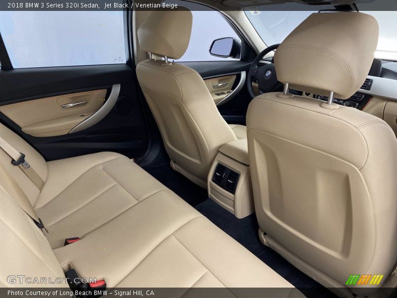 Jet Black / Venetian Beige 2018 BMW 3 Series 320i Sedan