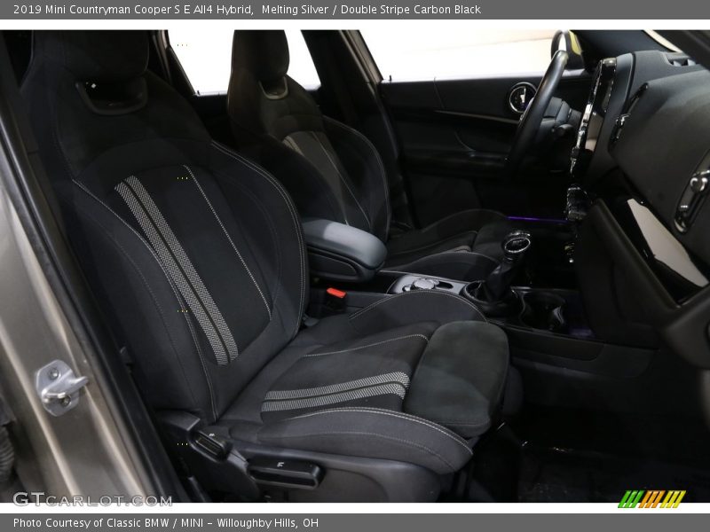  2019 Countryman Cooper S E All4 Hybrid Double Stripe Carbon Black Interior