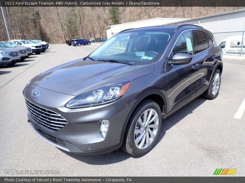Front 3/4 View of 2021 Escape Titanium 4WD Hybrid