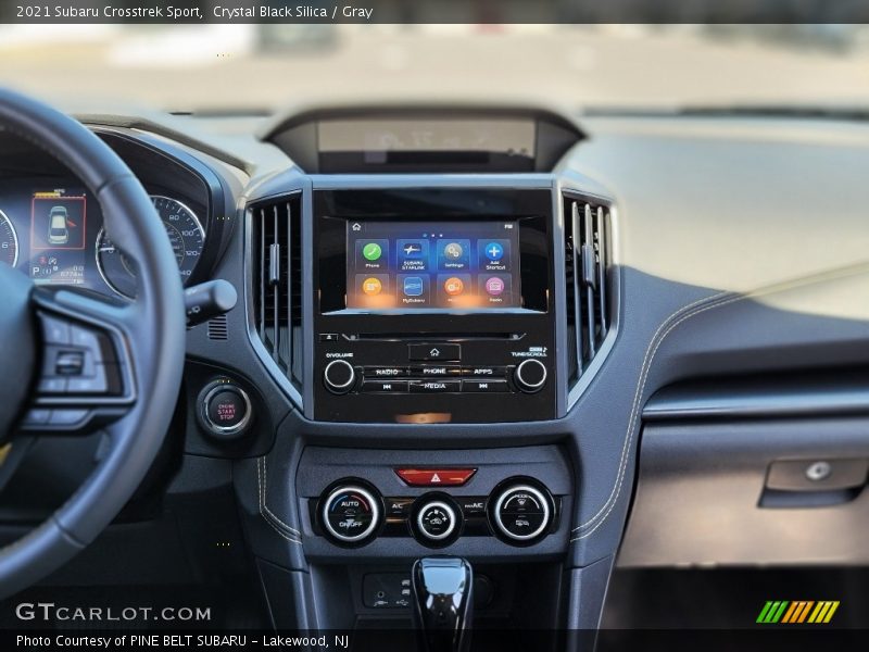 Crystal Black Silica / Gray 2021 Subaru Crosstrek Sport