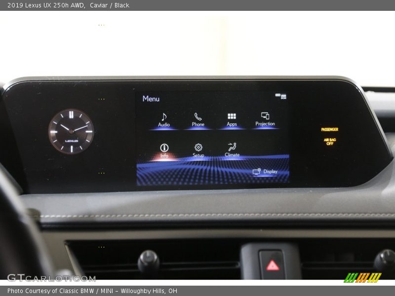 Caviar / Black 2019 Lexus UX 250h AWD