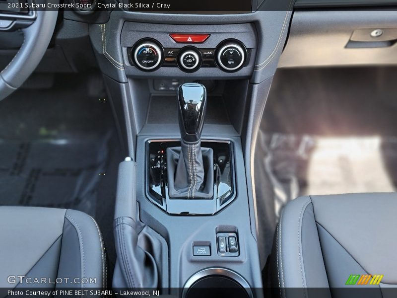 Crystal Black Silica / Gray 2021 Subaru Crosstrek Sport