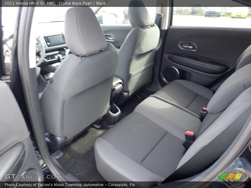 Crystal Black Pearl / Black 2021 Honda HR-V EX AWD