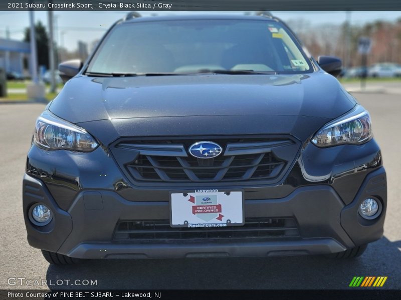 Crystal Black Silica / Gray 2021 Subaru Crosstrek Sport