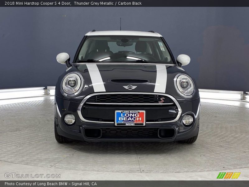 Thunder Grey Metallic / Carbon Black 2018 Mini Hardtop Cooper S 4 Door