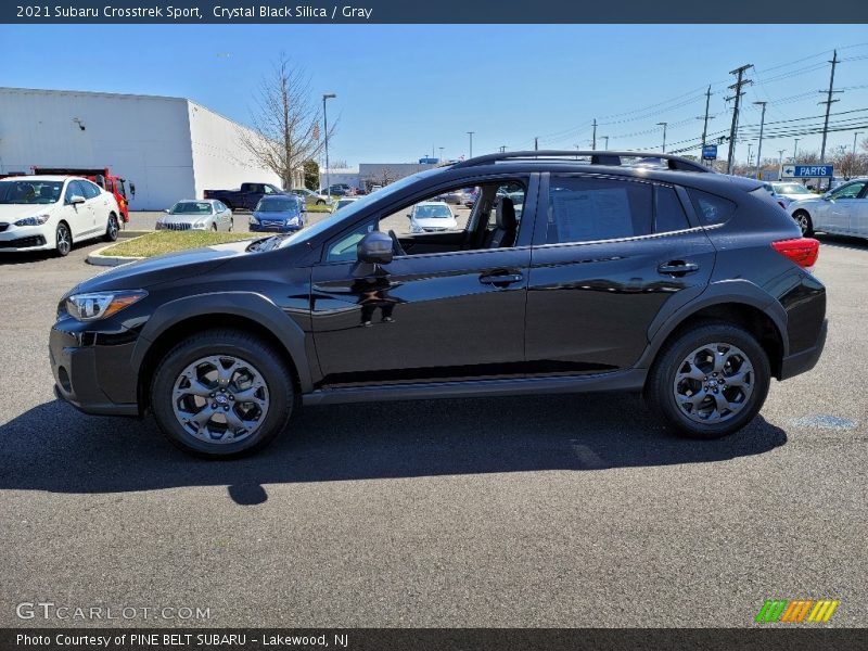 Crystal Black Silica / Gray 2021 Subaru Crosstrek Sport