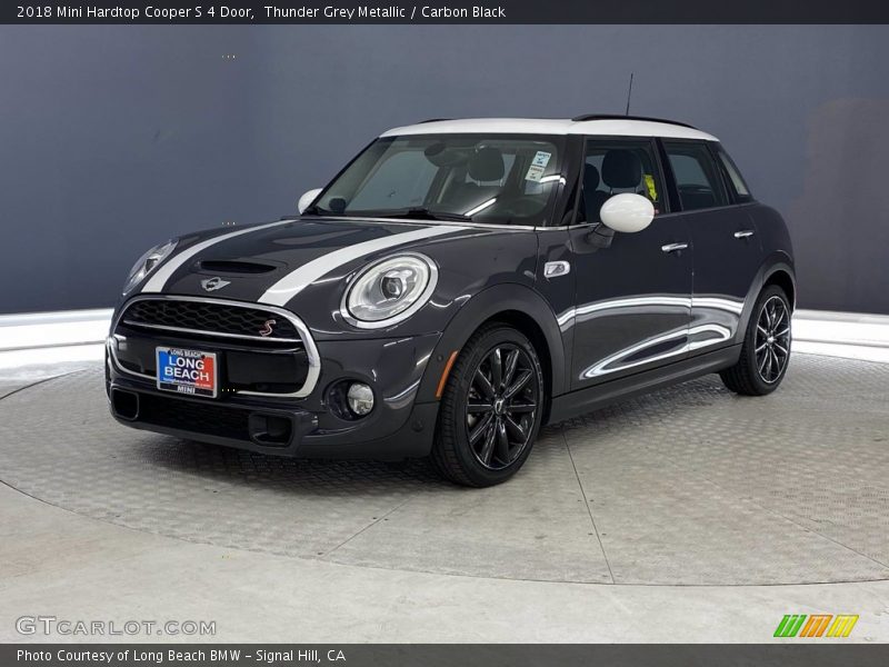 Thunder Grey Metallic / Carbon Black 2018 Mini Hardtop Cooper S 4 Door