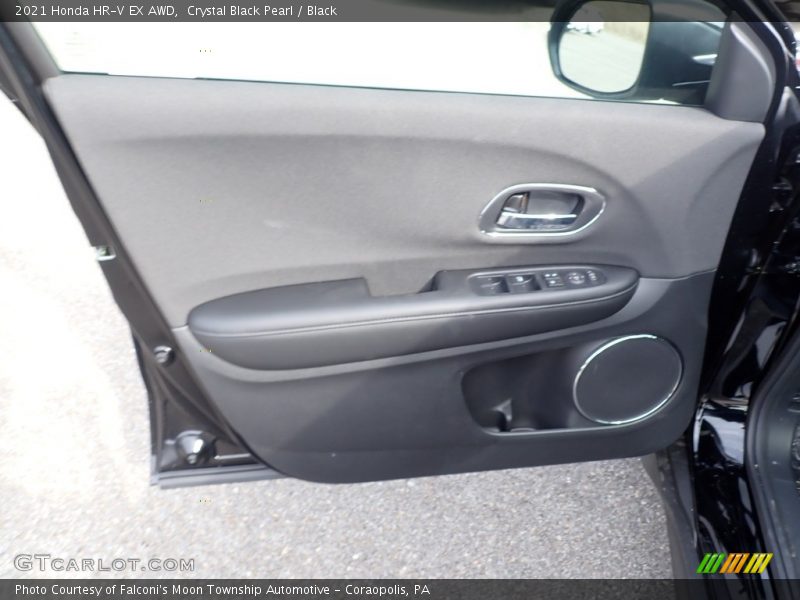 Crystal Black Pearl / Black 2021 Honda HR-V EX AWD