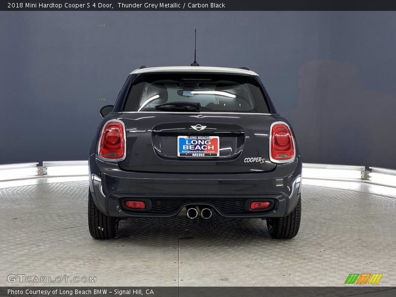 Thunder Grey Metallic / Carbon Black 2018 Mini Hardtop Cooper S 4 Door