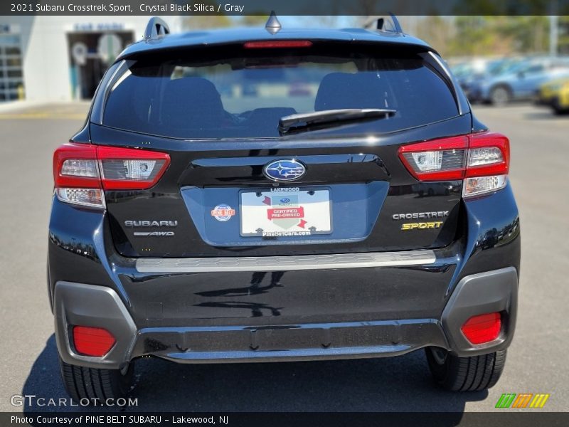 Crystal Black Silica / Gray 2021 Subaru Crosstrek Sport