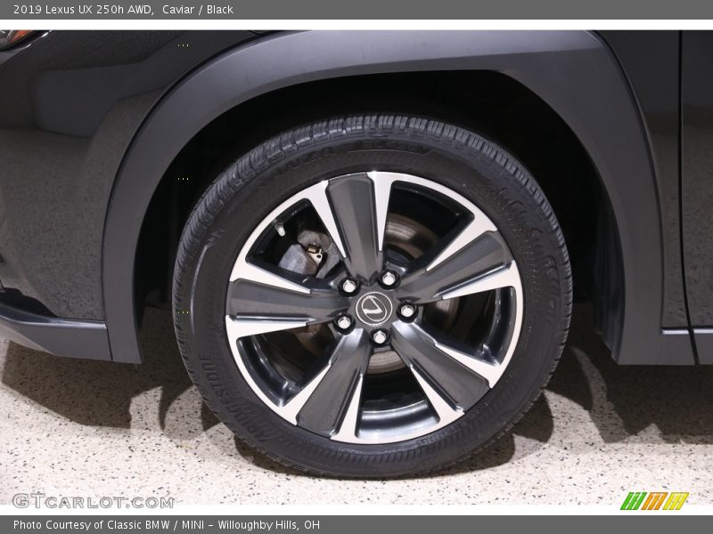 Caviar / Black 2019 Lexus UX 250h AWD