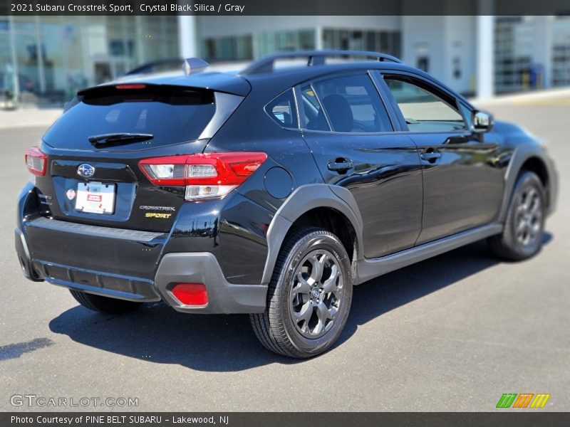 Crystal Black Silica / Gray 2021 Subaru Crosstrek Sport
