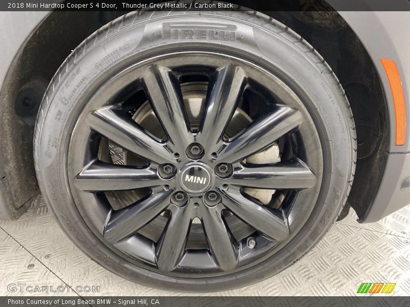 Thunder Grey Metallic / Carbon Black 2018 Mini Hardtop Cooper S 4 Door
