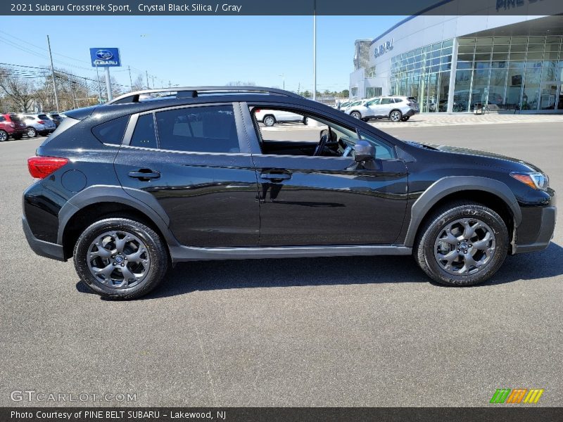 Crystal Black Silica / Gray 2021 Subaru Crosstrek Sport
