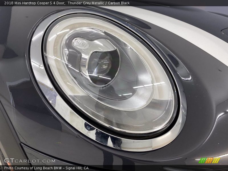 Thunder Grey Metallic / Carbon Black 2018 Mini Hardtop Cooper S 4 Door