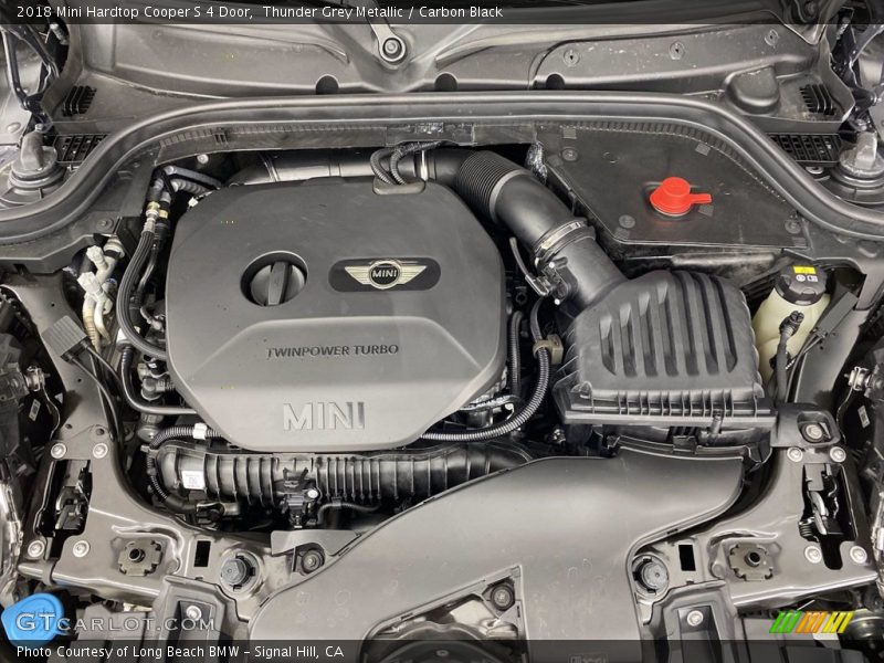 Thunder Grey Metallic / Carbon Black 2018 Mini Hardtop Cooper S 4 Door