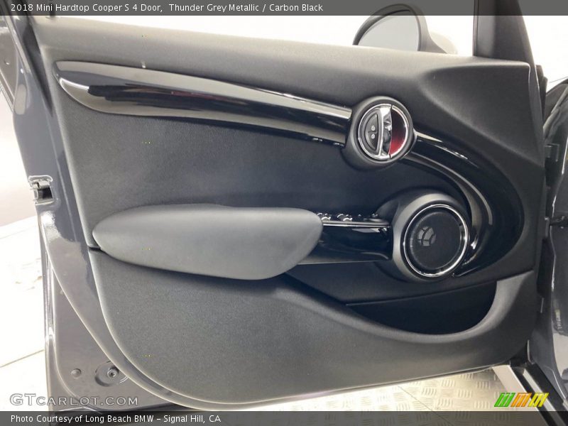 Thunder Grey Metallic / Carbon Black 2018 Mini Hardtop Cooper S 4 Door