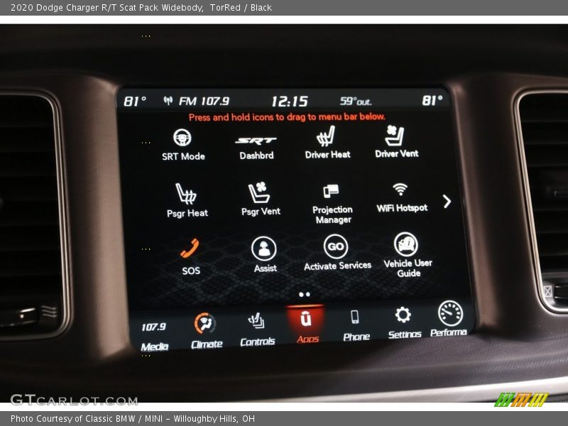 TorRed / Black 2020 Dodge Charger R/T Scat Pack Widebody