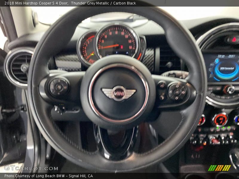 Thunder Grey Metallic / Carbon Black 2018 Mini Hardtop Cooper S 4 Door
